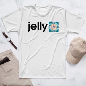 Jelly logo men's tshirt white
