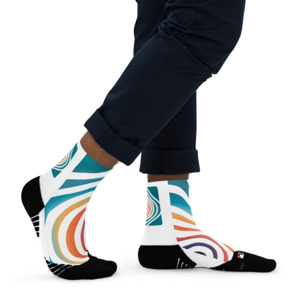 jelly logo ankle socks