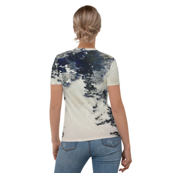 earth tones women's tshirt