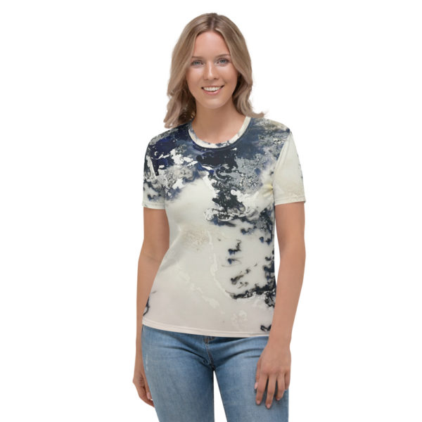 earth tones women's tshirt