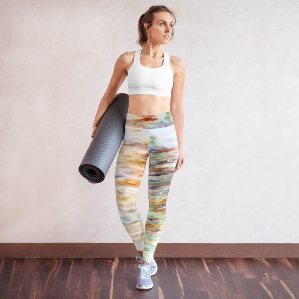 harvest print leggings